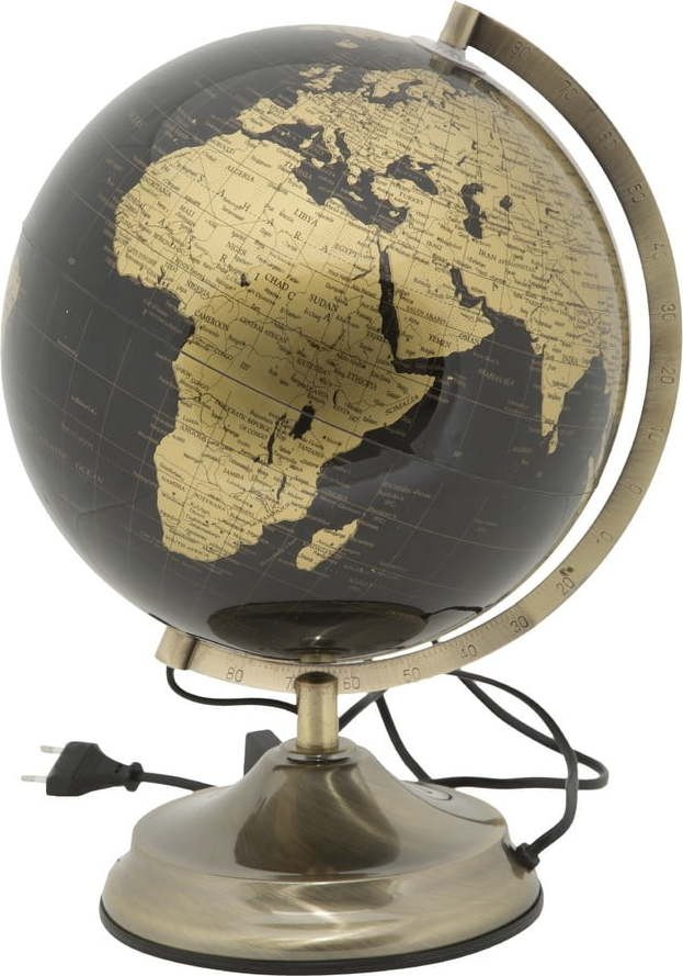 Stolní lampa ve tvaru glogusu Mauro Ferretti Globe Bronze