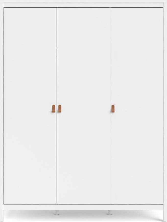 Bílá šatní skříň 150x199 cm