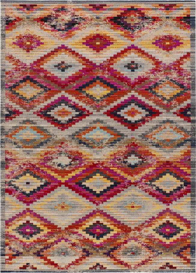 Červený venkovní koberec 150x80 cm