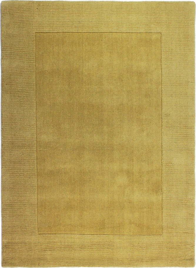 Žlutý vlněný koberec 230x160 cm Tuscany