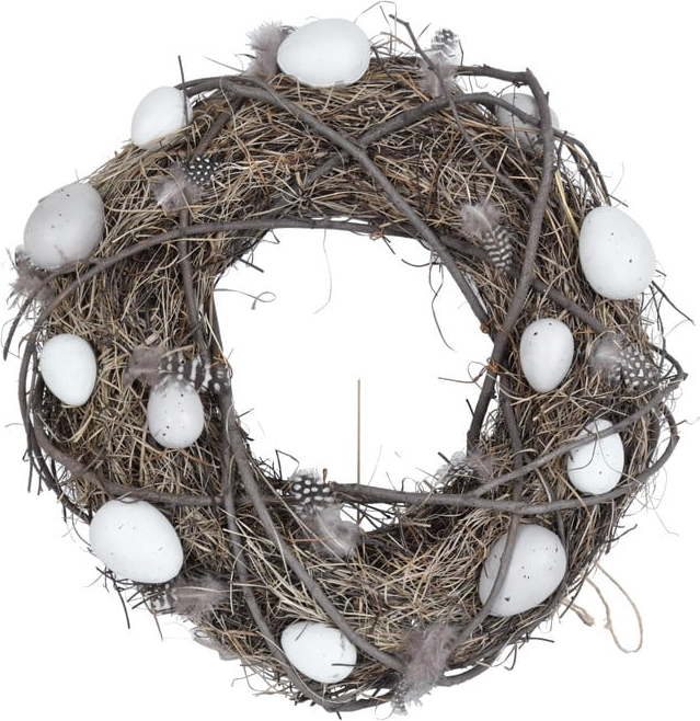 Velikonoční dekorativní věnec Ego Dekor Feathers