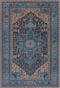 Modrý koberec 170x120 cm Kaya