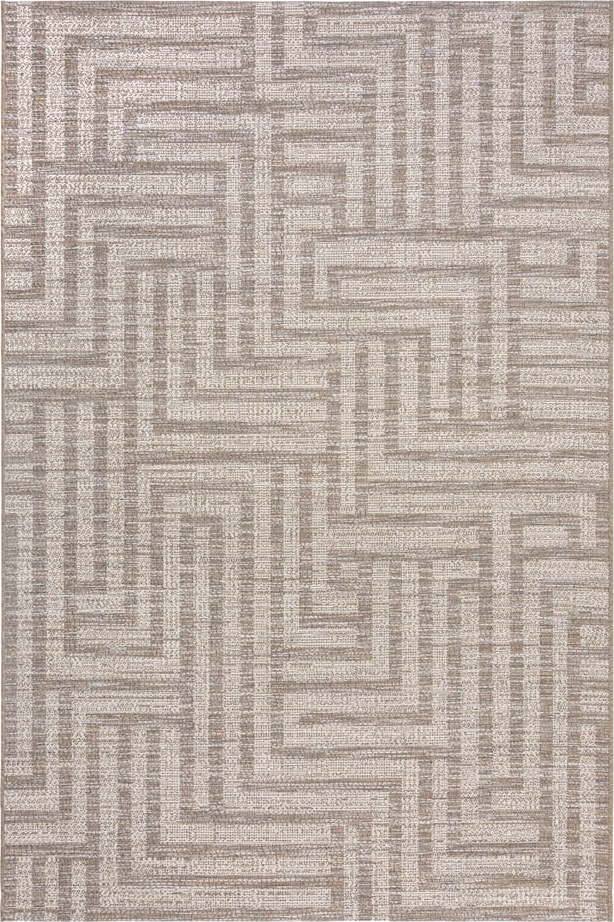 Šedo-béžový venkovní koberec 230x160 cm Salerno