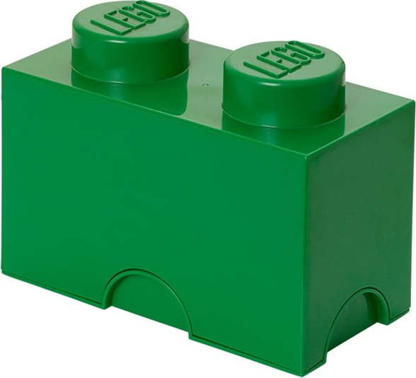 Zelený úložný dvojbox