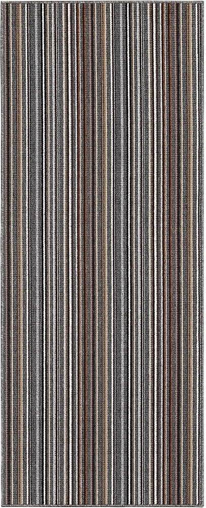 Šedý koberec běhoun 300x80 cm