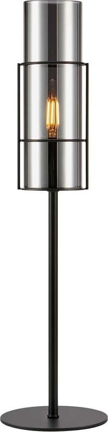 Černá stolní lampa (výška 50 cm)