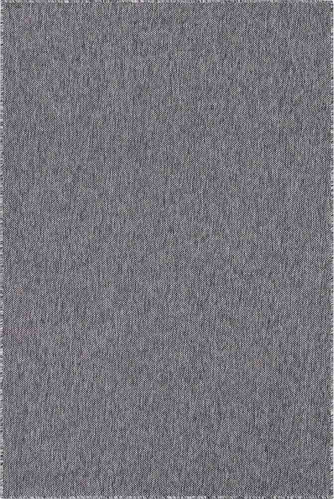 Šedý venkovní koberec běhoun 250x80 cm