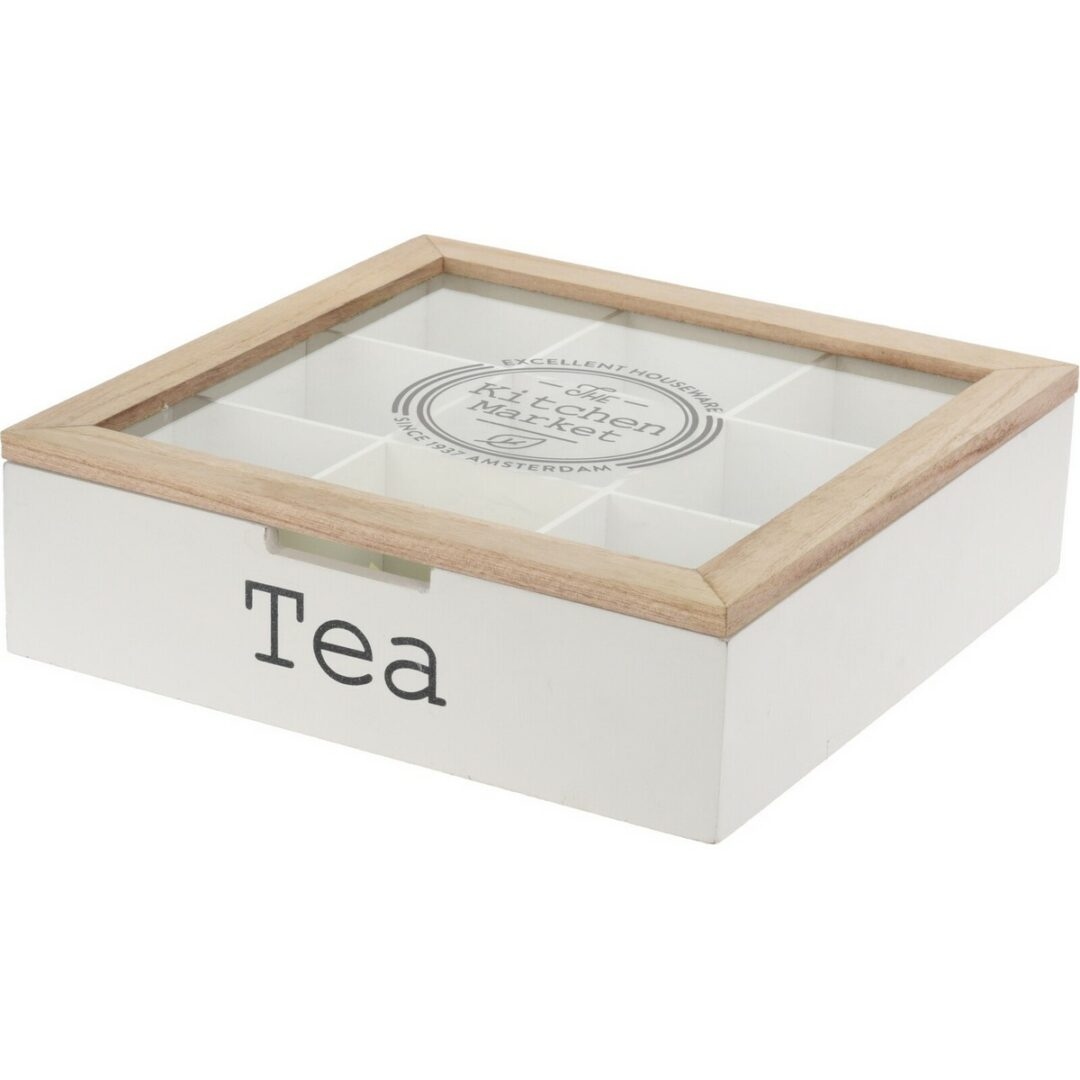 EH Dřevěný box na čajové