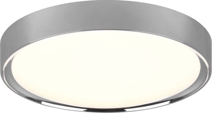 LED stropní svítidlo v leskle stříbrné barvě ø