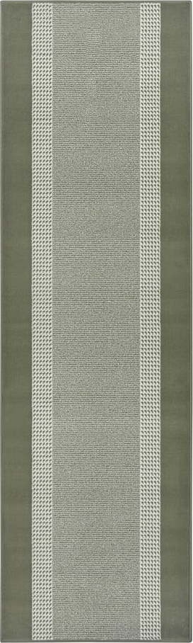 Zelený koberec běhoun 300x80 cm Band