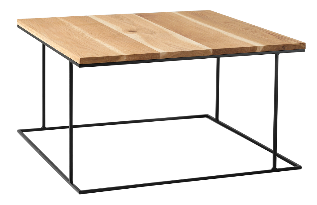 Nordic Design Přírodní masivní konferenční stolek Valter
