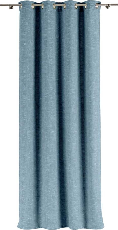 Modrý závěs 140x245 cm Riva