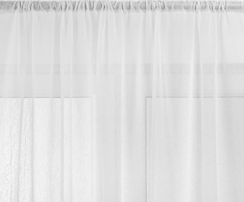 Bílá záclona 140x275 cm Kresz