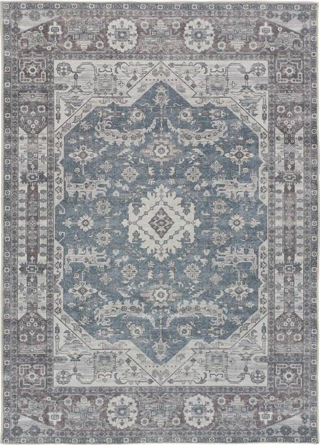 Modrý koberec 120x170 cm Mandala