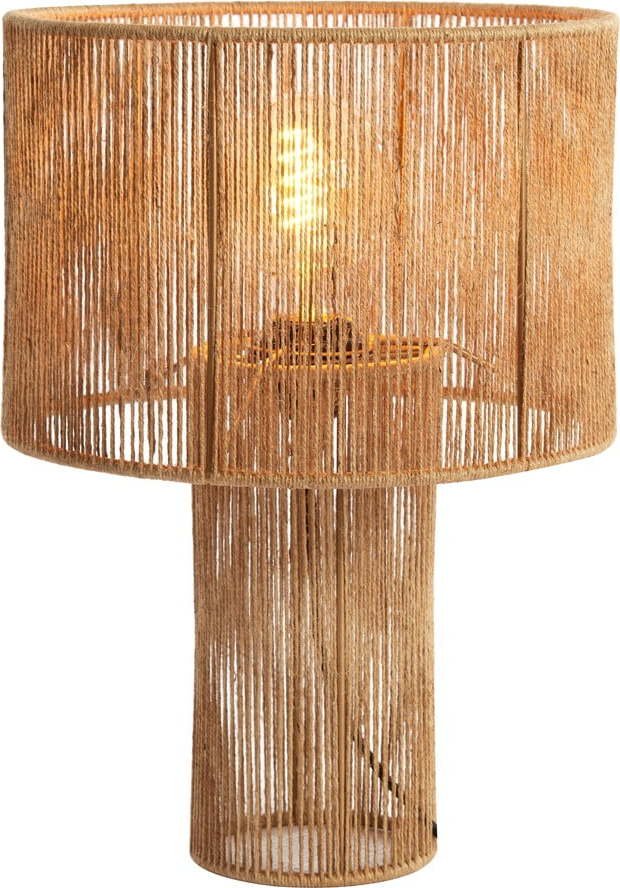 Oranžová stolní lampa (výška 43 cm) Lavatera