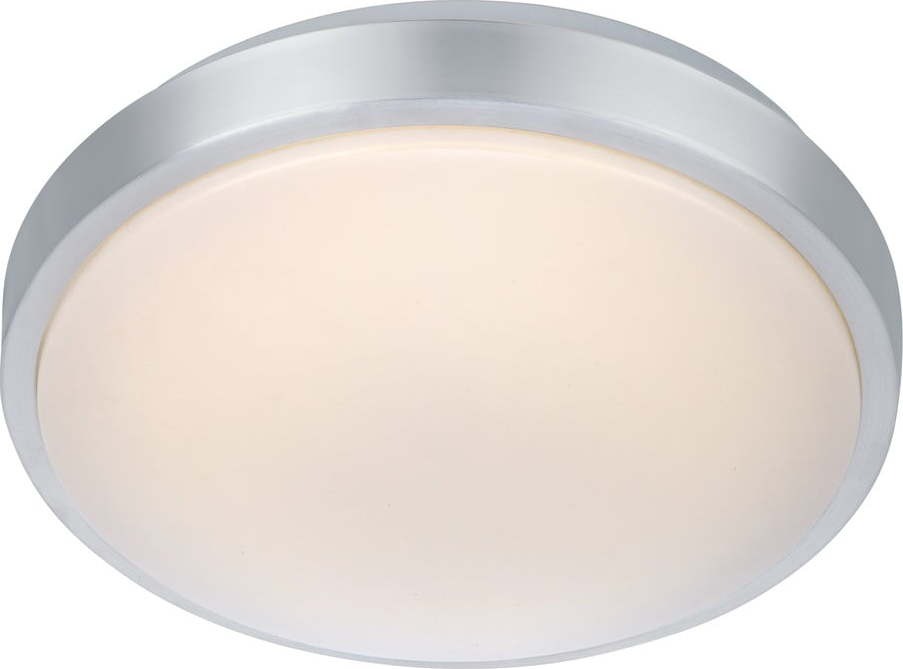 LED stropní svítidlo v bílo-stříbrné barvě ø