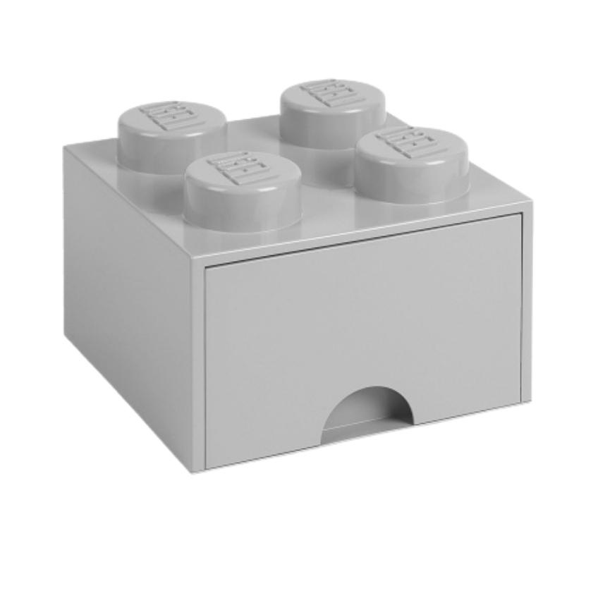 Světle šedý úložný box LEGO® Storage