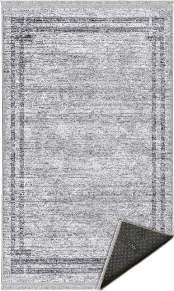 Světle šedý koberec 120x180 cm
