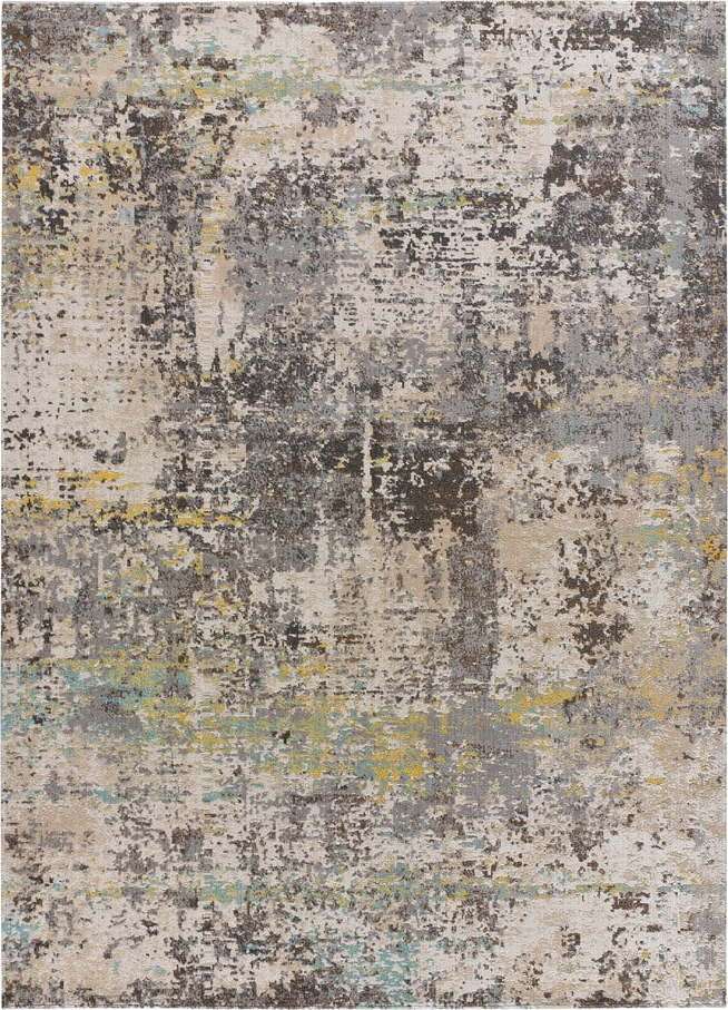 Šedý/béžový venkovní koberec 190x133 cm