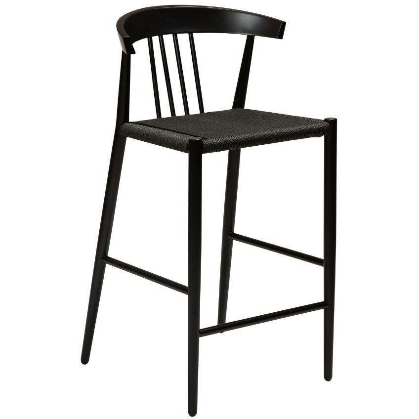 ​​​​​Dan-Form Černá kovová barová židle DAN-FORM Sava