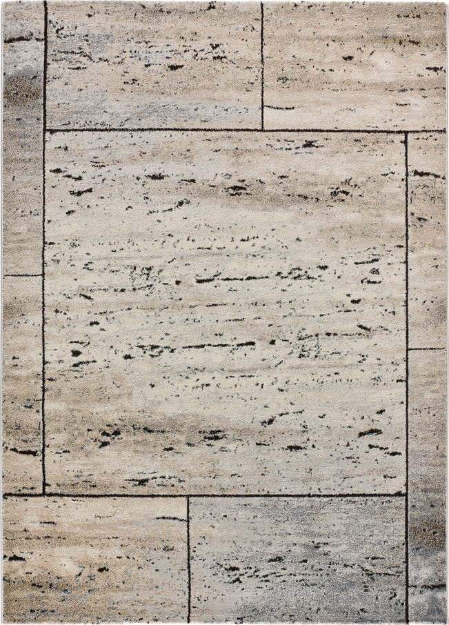 Béžový koberec 133x190 cm Astrid