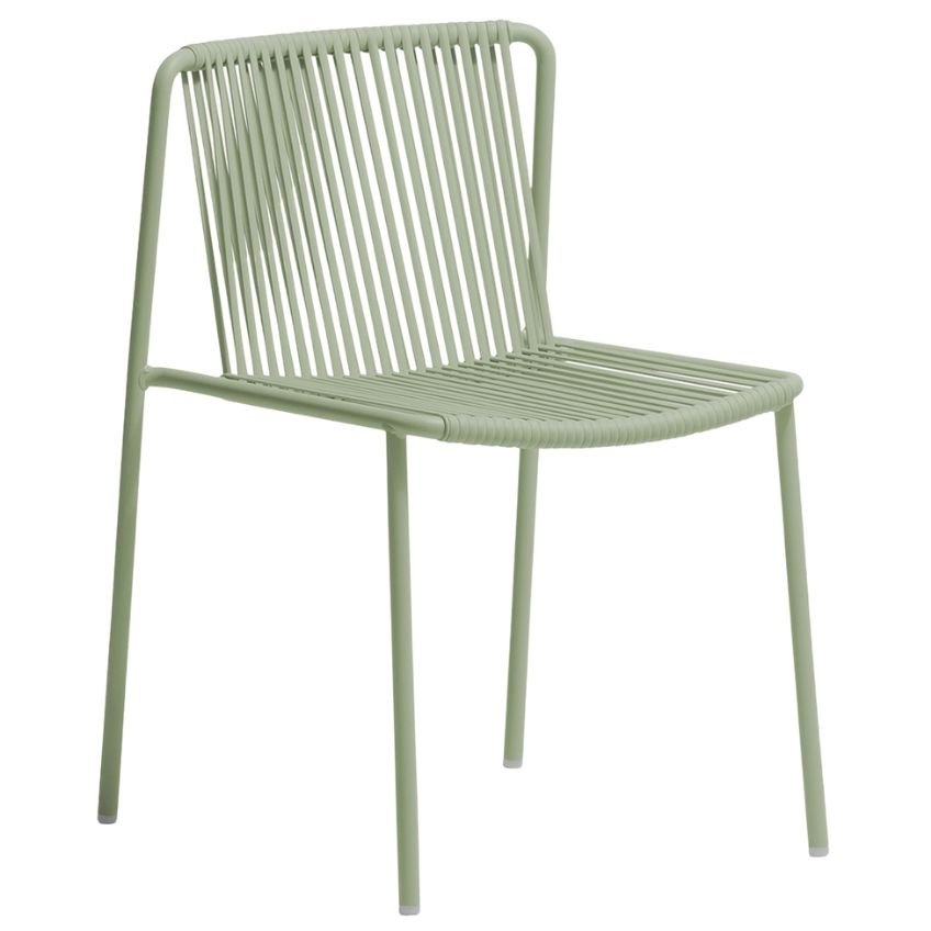 Pedrali Zelená kovová zahradní židle