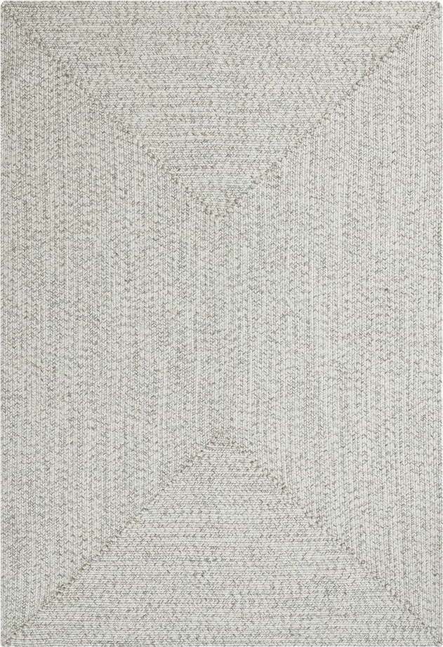 Bílý/béžový venkovní koberec 230x160 cm