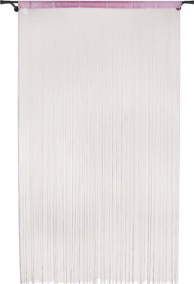 Fialová záclona 140x285 cm String
