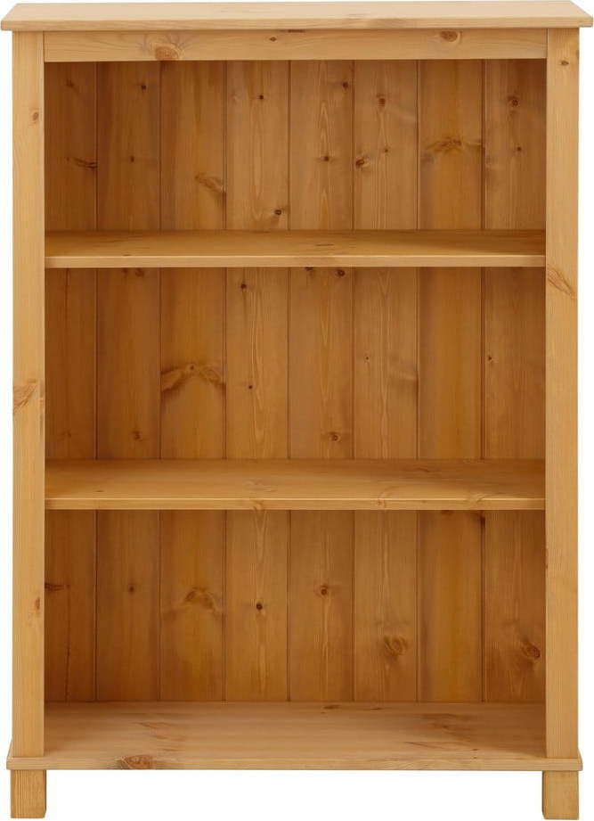 Knihovna z borovicového dřeva 77x106 cm