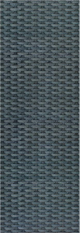 Tmavě modrý koberec běhoun 52x100 cm