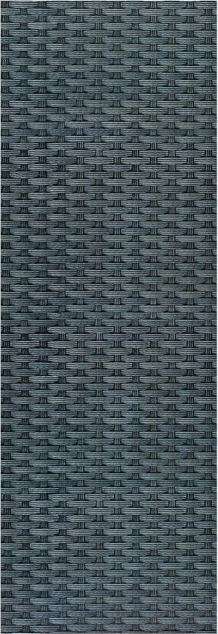 Tmavě modrý koberec běhoun 52x200 cm