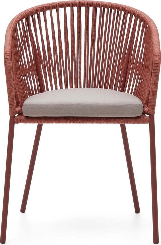 Zahradní židle s výpletem v barvě