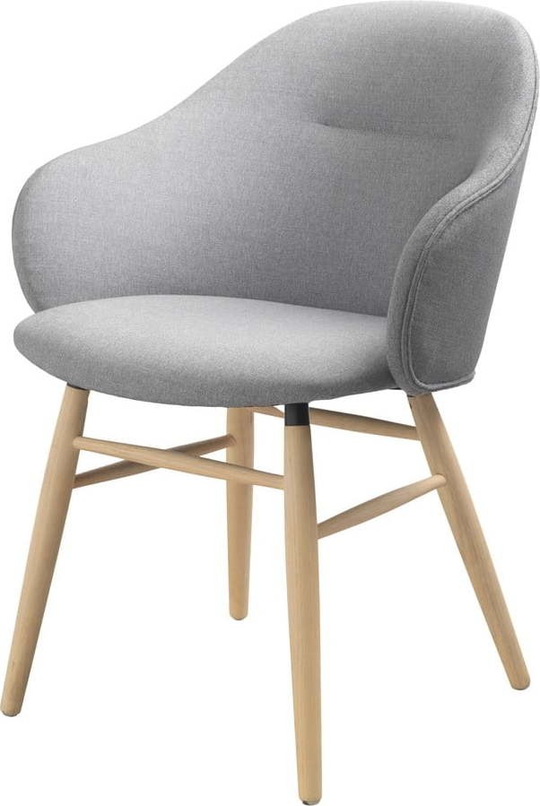 Šedá jídelní židle Unique Furniture