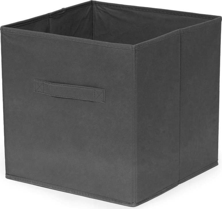 Tmavě šedý úložný box