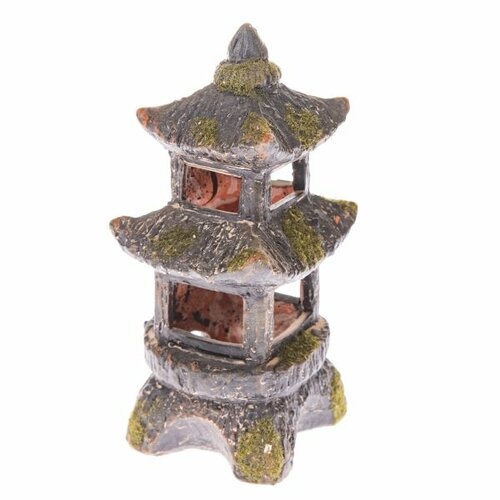 Keramický svícen na čajovou svíčku Pagoda