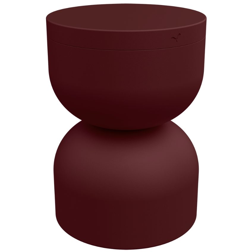 Třešňově červený hliníkový stolek Fermob