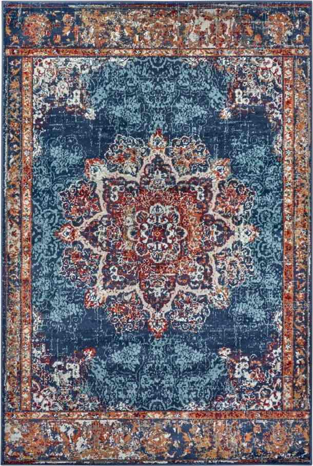Tmavě modrý koberec 80x120 cm Orient