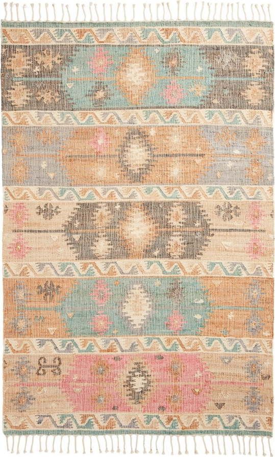 Béžový koberec 170x120 cm Bazaar