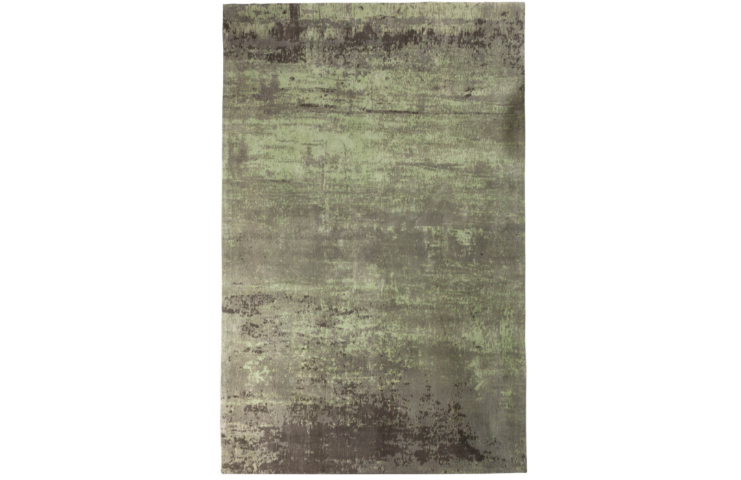 Moebel Living Zeleno béžový bavlněný koberec Charlize