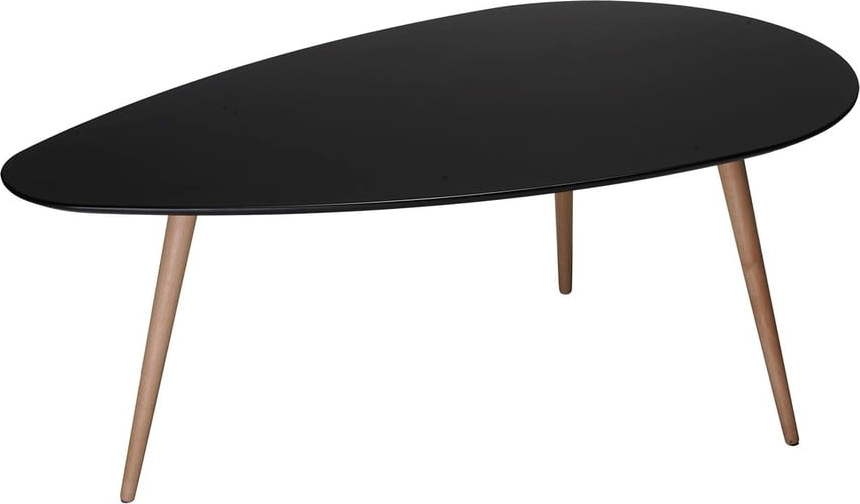 Černý konferenční stolek s nohami z
