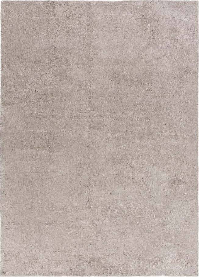 Světle šedý koberec 140x200 cm
