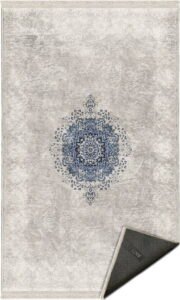 Šedo-béžový koberec 80x150 cm –