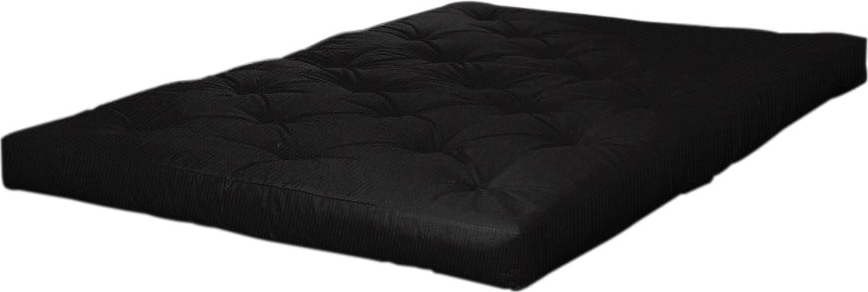 Černá extra tvrdá futonová matrace 80x200 cm