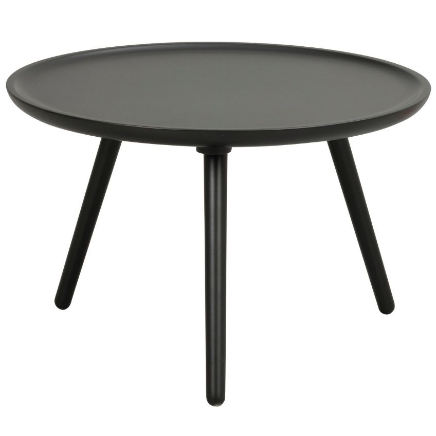 Černý lakovaný konferenční stolek ROWICO