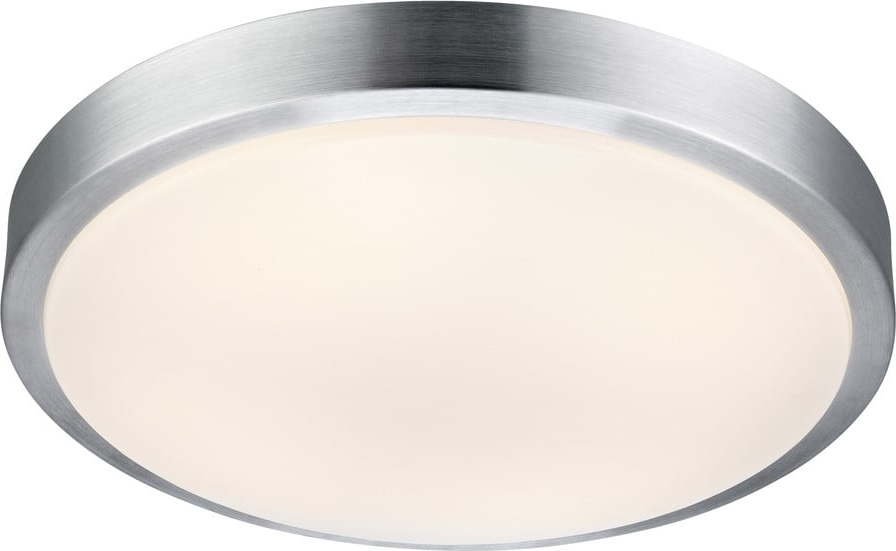 LED stropní svítidlo v bílo-stříbrné barvě ø