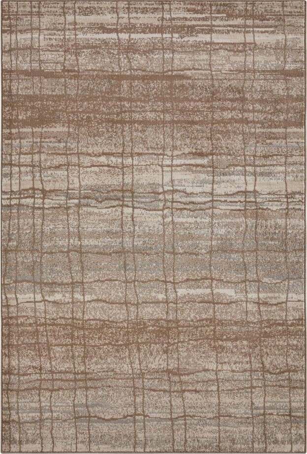 Hnědo-béžový koberec 340x240 cm Terrain