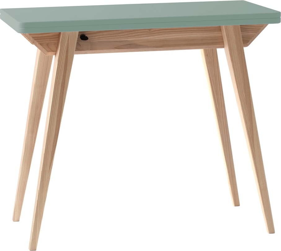 Konzolový stolek v mentolové barvě/v přírodní barvě
