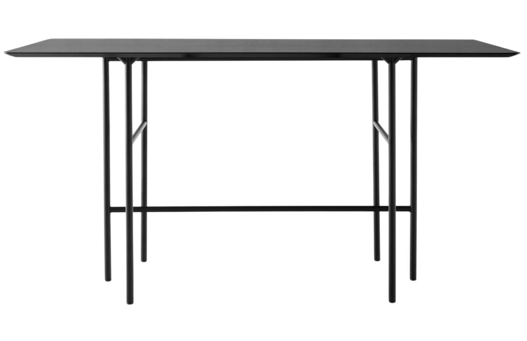 Černý dubový barový stůl AUDO SNAREGADE