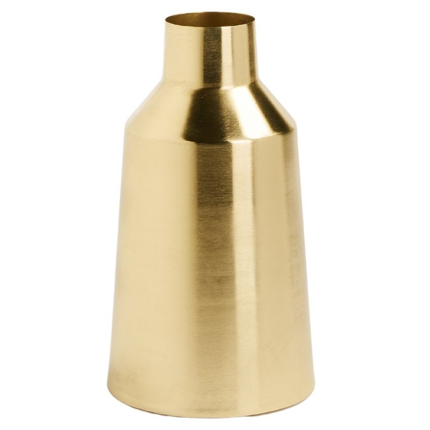 Zlatá kovová váza Kave Home