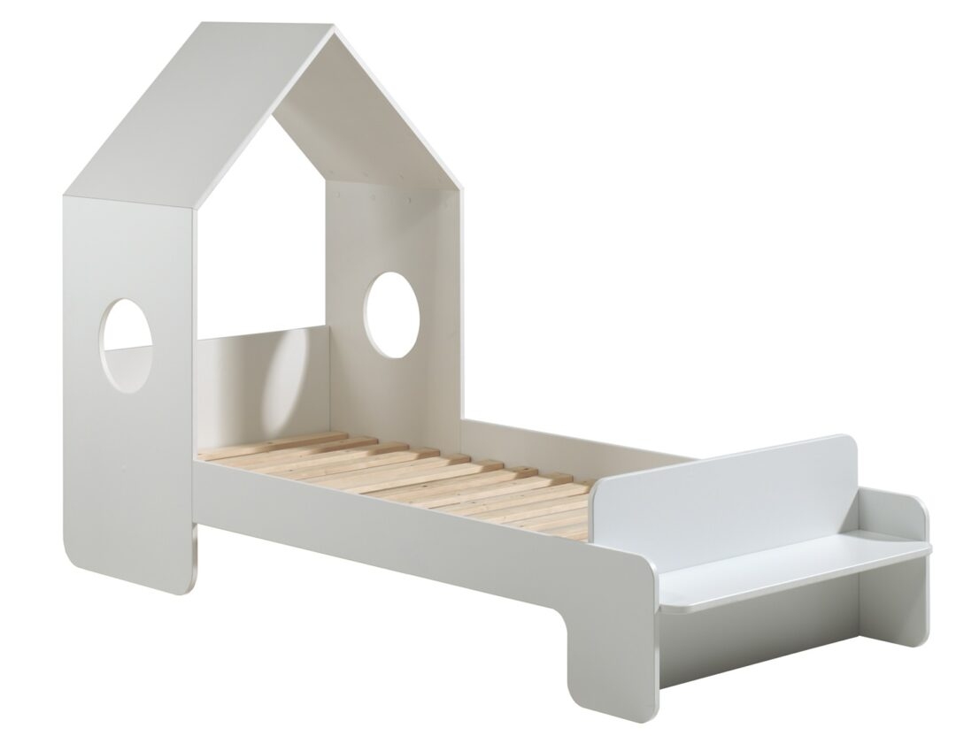 Bílá lakovaná dětská postel Vipack Casami
